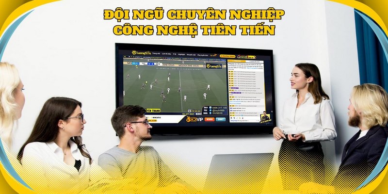 Ứng dụng nền tảng kỹ thuật hiện tại tại web Luongson tv