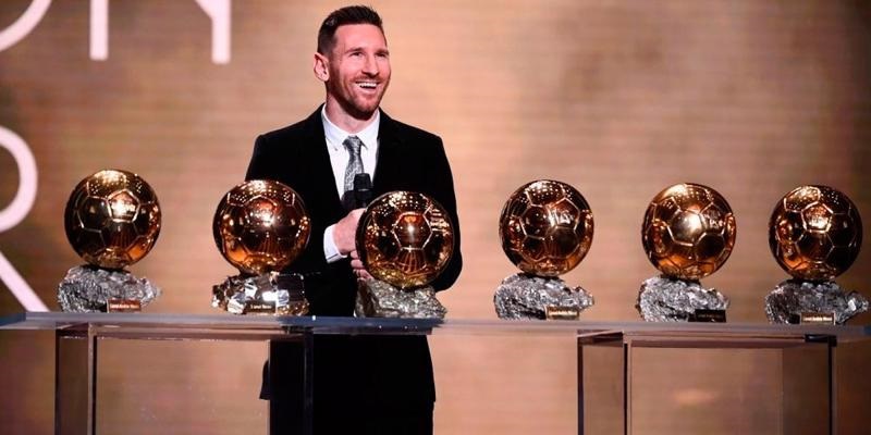 Messi đang là cầu thủ được nhận nhiều Ballon d'Or nhất với tổng 8 lần