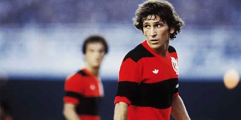 Zico có 18 năm gắn bó cùng CLB Flamengo